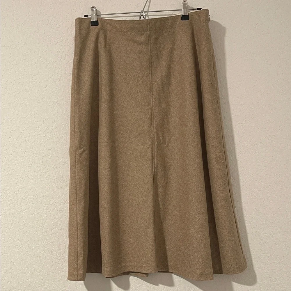 VTG Wool A-Line Skirt - Picture 2 of 8